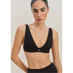 Reformation | black bikini top